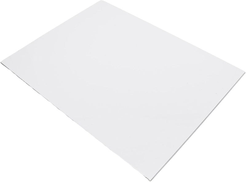 gonymask 3-Ply Guitar Pickguard 24x31DIY Material Blank Pick Guard Scratch Plate Sheet for Strat Tele Electric Guitar Jazz Precision Bass (White) - Image 3
